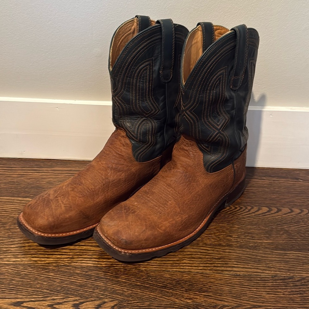 Tecovas The Midland Square Toe Leather Boots - Men’s Size 12 | Great Condition